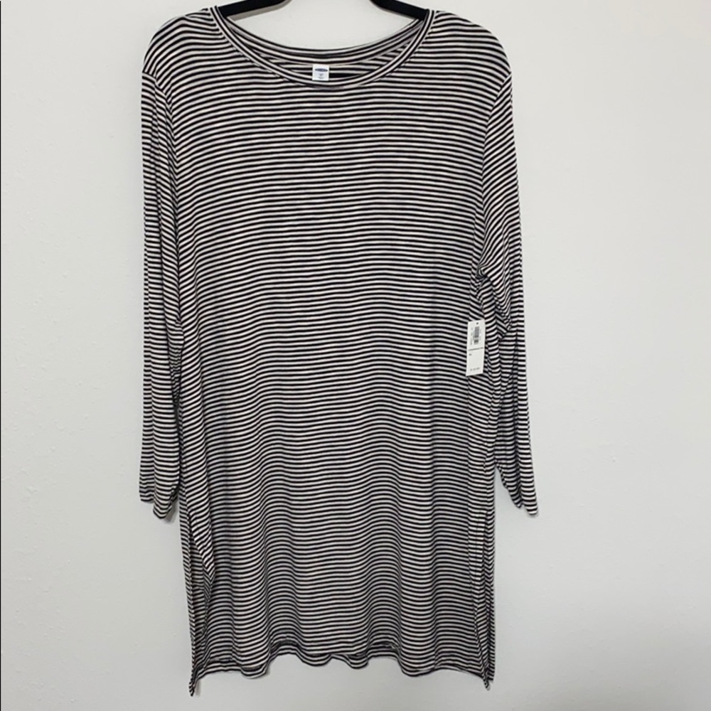 NWT- striped tunic